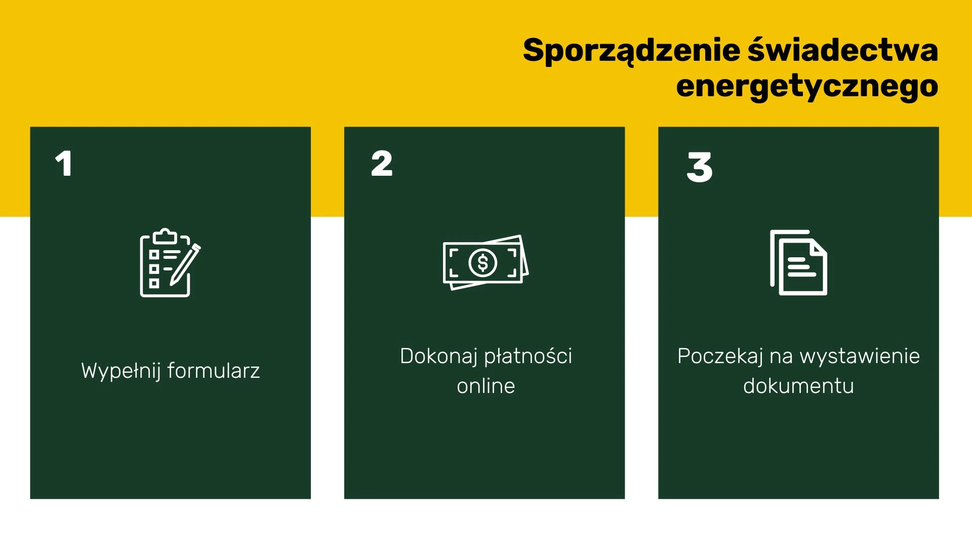 Sporządzenie świadectwa energetycznego