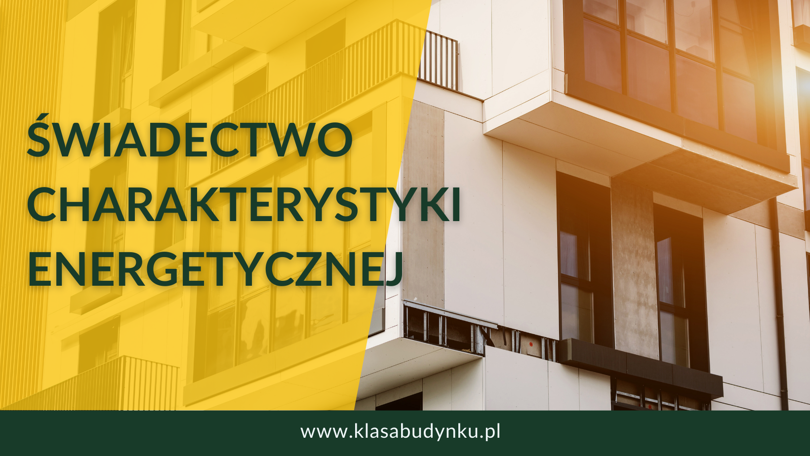 Świadectwo Charakterystyki Energetycznej od KlasaBudynku