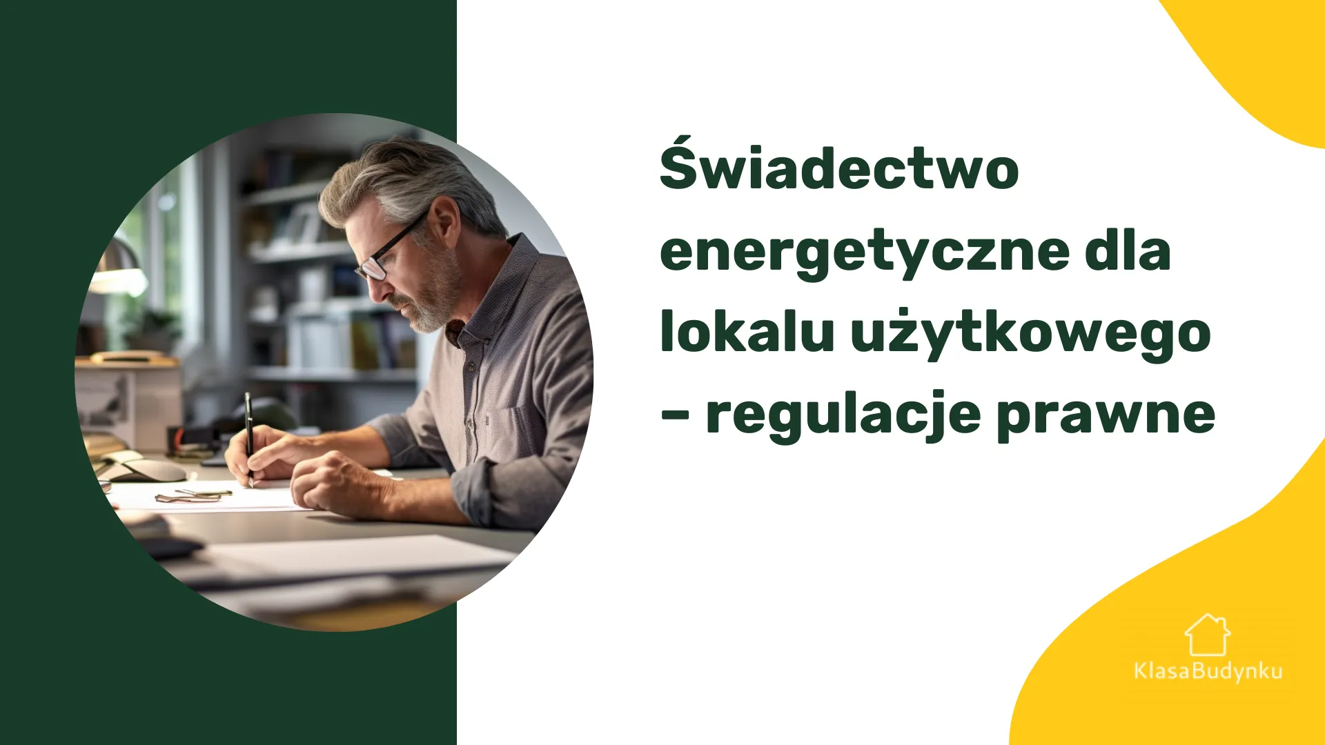 Świadectwo energetyczne dla lokalu użytkowego – regulacje prawne.