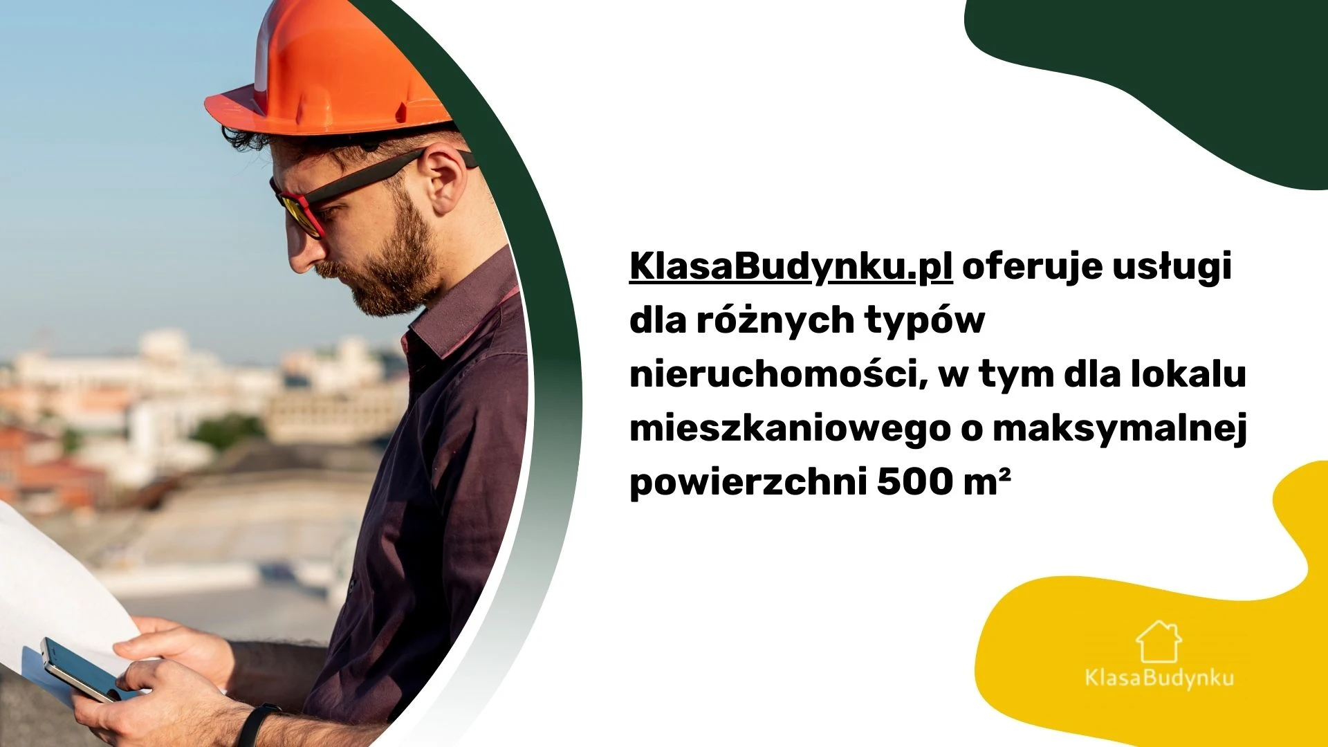 Świadectwo charakterystyki energetycznej z KlasaBudynku