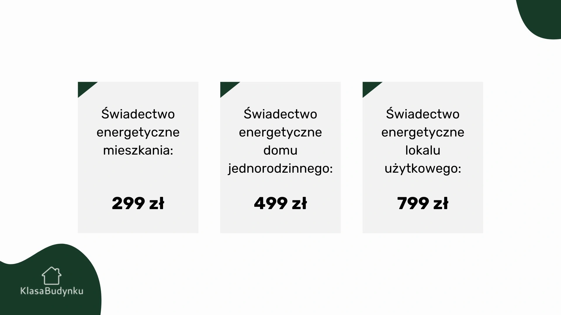 Ile kosztują świadectwa charakterystyki energetycznej budynku?