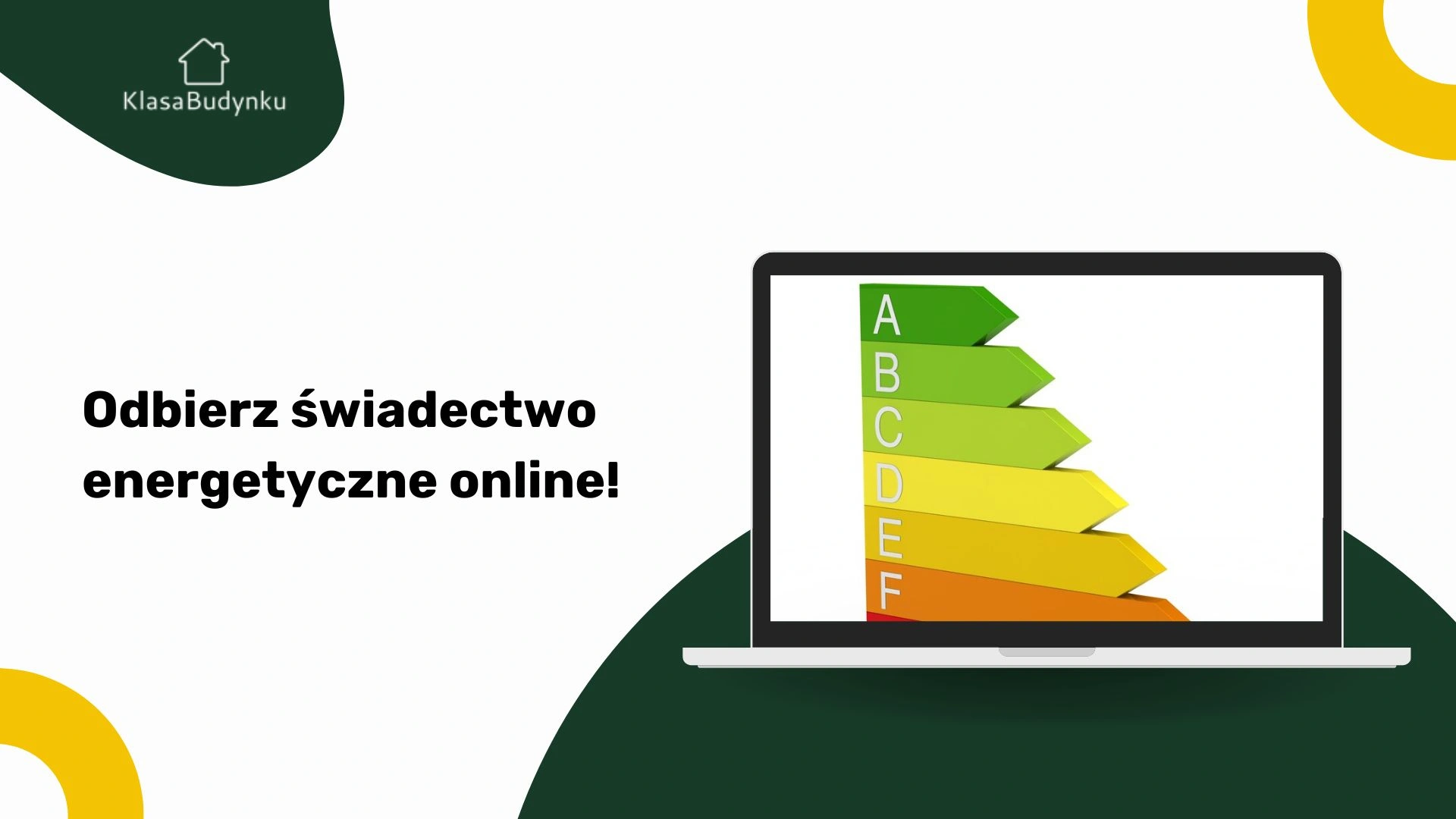 Odbierz świadectwo energetyczne online!