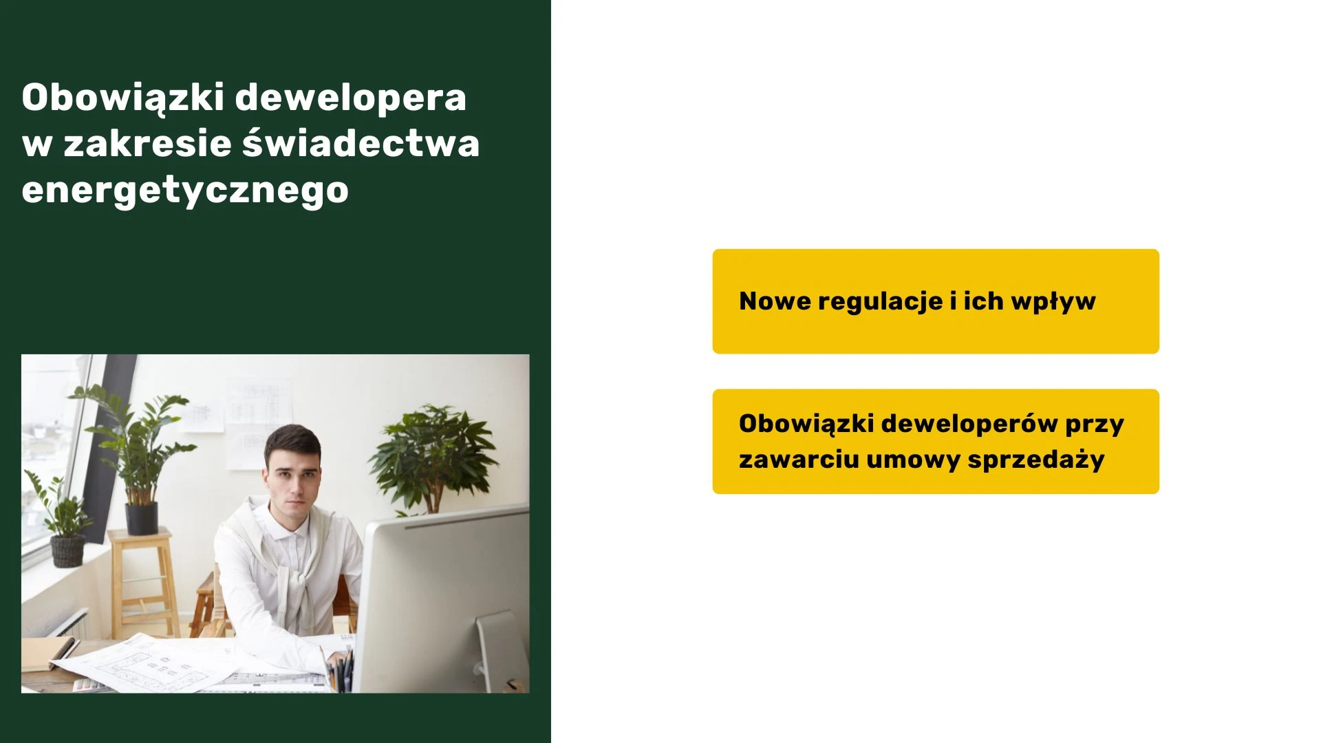 Zakres obowiązków inwestorów i deweloperów w zakresie świadectw energetycznych