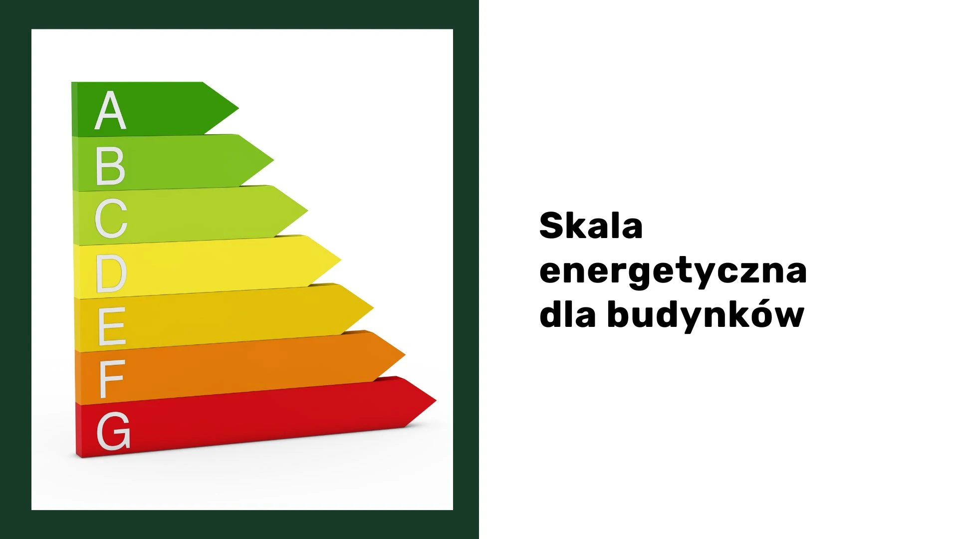 Skala energetyczna dla budynków